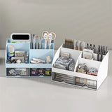 Gaeaspace  -  Office Desktop Stationery Storage Box Document Pen Container Sundry Storage Rack Home Study Stationery Drawing Book Organizer