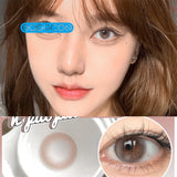 Gaeaspace  -  Bubbles Gray  Colored Contact Lenses Soft For Eyes Small Beauty Pupil Myopia Prescription Degrees Yearly Natural New Big