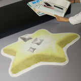 Gaeaspace   -  Carpet for Bedroom Cute Cartoon Stars Creativity Fluffy Rug Home Decoration Modern Minimalism Livig Room Cloakroom Mat ковер 러그