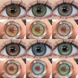 Gaeaspace  -  1 Pair Colored Contact Lenses for Eyes Natural Contact Lenses Fashion Lenses Blue Eye Lenses Green Lenses Y2K lenses