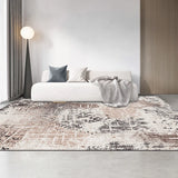 Gaeaspace  -  Modern Abstract Living Room Decoration Carpet Simple Bedroom Bedside Large Area Rug Light Luxury Study Cloakroom Non-slip Rugs