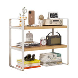 Gaeaspace -  Student Document Shelf Desktop Storage Bookshelf Office Accessories Desk Organizer Organizing School Supplies