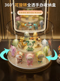 Gaeaspace  -  Rotating Blind Box Storage Display Stand Action Figures Display Cabinet Dust-proof Acrylic Mystery Box Display Box Doll Orgnizer