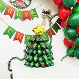 Gaeaspace  -  Christmas Theme Party Balloons Decorations Desk Christmas Tree Foil Balloon Merry Christmas Party New Year Party Decoration