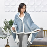 Gaeasapce  -  Student dormitory small blanket lamb nap shawl blanket wearable cloak lazy blanket