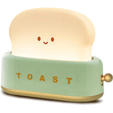 Gaeaspace  -  Cute Bread Lamp Bread Machine Night Light Indoor Night Ligh Toast LED Lamp Soft Light Eye Protection USB Rechargeable Lamp Gift