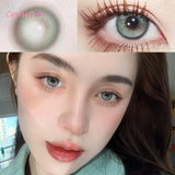 Gaeaspace  -  Taylor Blue Colored Contact Lenses soft for eyes small Beauty Pupil myopia prescription degree yearly natural new