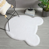 Gaeaspace  -  Modern Thickened Cartoon Animal Bear Head Shaped Carpet Bedroom Entrance Floor Mat