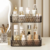 Gaeaspace  -  Acrylic Storage Organizer Shelf Of Bathroom Home Kitchen Makeup Skincare Shampoo Lipstick Tabletop Holder Cosmetic Desk Rack