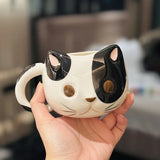 Gaeaspace  -  Creative Cat Shaped Mug Cups of Coffee Cup to Go Personalized Gifts Cute and Different Cups Ceramics & Pottery Original Mugs Bar