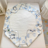 Gaeaspace  -  New Latex Summer Mat Fitted Sheet Three-Piece Set Can Be Equipped with the Same Cool Silk Summer Quilt