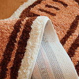 Gaeaspace  -  Tufting Breze Bedside Rug Soft Food Bread Mat Carpet Bathroom Floor Pad Kids Room Bedroom Doormat Aesthetic Home Warm Decor