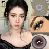 Gaeaspace  -  NEW Cosplay Colored Contact Lenses for Eyes Anime Purple Lenses Cosmetic Blue Eye Contacts Brown Natural Fashion Lenses