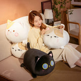 Gaeaspace  -  Multicolor Squishy Cat Plush Toys Fat House Cat Big Pillow Birthday Gift Pillows Soft Chubby Kitten Doll Cushion for Kids