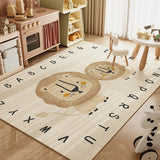 Gaeaspace  -  Children Room Baby Play Carpet Living Room Boy Girl Crawling Thickened Antislip Carpets Bedroom Reading Area Cartoon No Care Rug