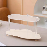 Gaeasapce  -  Wave Type Acrylic Storage Rack Living Room, Desktop Water Cup Storage Rack Household Bedroom Cosmetics Perfume Display Rack