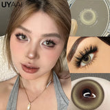 Gaeaspace  -  NEW Cosplay Colored Contact Lenses for Eyes Anime Purple Lenses Cosmetic Blue Eye Contacts Brown Natural Fashion Lenses