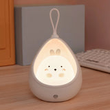 Gaeaspace  -  Night Light with Sensor Control cute animal Human Induction lamp For Kids Bedroom USB Rechargeable Silicone LED wall lights