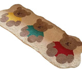 Gaeaspace  -  Cartoon Carpet Cute Bear Floor Mat Bedroom Bedside Carpet Soft Area Rugs For Living Room Kawaii Non-Slip Foot Rugs