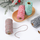 Gaeaspace  -  Christmas Wrapping String Rope Merry Christmas Decoration For Home Navidad Natal Noel Gift Box Packaging Rope New Year