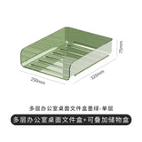 Gaeaspace  -  A4 Multi-layer Desktop File Storage Box Student Stationery and Miscellaneous Items Sorting Rack Office Data Archive File Rack