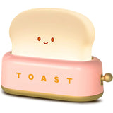 Gaeaspace  -  Cute Bread Lamp Bread Machine Night Light Indoor Night Ligh Toast LED Lamp Soft Light Eye Protection USB Rechargeable Lamp Gift