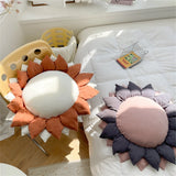 Gaeaspace  -  Sunflower Pillow Creative Round Flower Cushion Living Room Home Decoration Throw Pillow Car Office Chair Throw Pillow Girls Gift