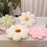 Gaeaspace  -  Plush Daisy Flower Pillow Super Soft Flower Shape Chair Cushion Floor Mat Living Room Office Home Sofa Decor