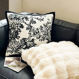 Gaeaspace  -  INS Cream Style Decorative Sofa  Living Room French Modern Luxury Pillow American Retro Pillow  Black and White Luxury Cushion