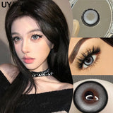 Gaeaspace  -  NEW Cosplay Colored Contact Lenses for Eyes Anime Purple Lenses Cosmetic Blue Eye Contacts Brown Natural Fashion Lenses