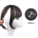 Gaeaspace  -  Synthetic Topper Hairpiece False Bang Clip-In Bangs Extension Natural Fake Fringe Invisible Clourse Hairpiece for Women