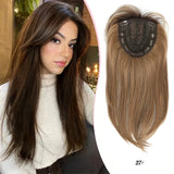 Gaeaspace  -  Synthetic False Bangs Clip-In Bangs Extension Natural Neat Fake Fringe Topper Hairpiece Invisible Clourse Hairpieces