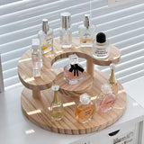 Gaeaspace  -  Creative Display Riser Stand Wooden Shelf for Perfume Organizer Perfume Display Shelf Figure Display Case Dolls Storage Rack