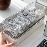 Gaeaspace  -  Multifunctional Data Cable Management Storage Organizer Box for Chargers Cables Desktop Wire Cable Organization Hidden Wire Box