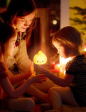 Gaeaspace  -  Flameless Candles Night Light Cute Capybara Kerosene Sleeping Nightlights Dimmable 2 Lighting Modes Bedside Lamp For Kid Bedroom