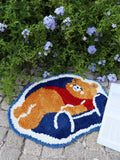 Gaeaspace  - Cute Cartoon Bear Children's Room Carpet Irregular Living Room Sofa Coffee Table Foot Mat Bathroom Absorbent Non-slip Carpet