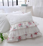 Gaeaspace  -  Top luxury palace European embroidery cushion cover cake Lace pillow cover handmade elegant bedding pillowcase sofa cushion