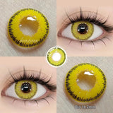 Gaeaspace  -  2PCS/1Pair Halloween COSPALY Series Colorful Lenses for Eyes Colored Cosmetic Contact Lenses Crazy Lens for Yearly Use