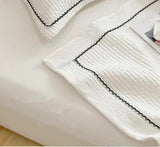 Gaeaspace  -  Luxury Class A Knitted Washed Cotton Summer Quilt Blankets Comforter Air Condition Twin Queen Size