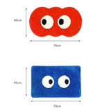 Gaeaspace  -  Funny Tufting Eyes Bathroom Mat Soft Bedroom Rug Carpet Bathmat Anti Slip Floor Pad Doormat Aesthetic Home Room Decor