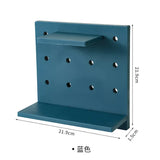 Gaeaspace  -  Wall-mounted Hole Board Wall Shelf Free Punching Hanger Bookshelf  Figure Display Shelves Stand Bedroom Desk Wall Storage Holder