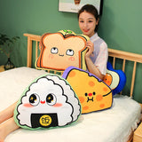 Gaeaspace  -  50cm Simulation Food Sushi Cake Plush Toy Cute Bread Stuffed Doll Soft Nap Sleep Pillow Sofa Bed Cushion Creative Birthday Gift