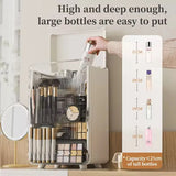 Gaeaspace  -  Dustproof Cosmetics Storage Box Desktop Large Capacity Skincare Products Makeup Organizer Household Light Luxury Dresser Shelf