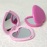 Gaeaspace  -  Heart Shaped Double Sided Hand Mirror, Popular Cute Heart Makeup Mirror, Compact Mirror