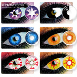 Gaeaspace  -  1Pair Color Contact Lenses for Eyes Cosplay Contact Lenses Crazy Lenses Halloween Eye Lenses Yearly Lense Fast Delivery