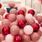 Gaeaspace  -  10 Inch Latex Balloon Wedding Birthday Party Double Pink Cherry Blossom Pink Balloons Halloween Decoration Baby Shower Globos