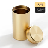 Gaeaspace  -  Titanium Aluminum Alloy Tea Can Travel Portable Sealed Jar Metal Mini Storage Box Nut Candy Jar Food Storage Container Art Decor