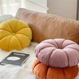 Gaeaspace  -  New Dutch Velvet Flower Bud Round Cushion Living Room Home Decor Stuffed Soft Pillow for Sofa Office Chair Cushions Throw Pillow