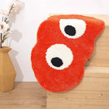 Gaeaspace  -  Funny Tufting Eyes Bathroom Mat Soft Bedroom Rug Carpet Bathmat Anti Slip Floor Pad Doormat Aesthetic Home Room Decor