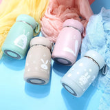 Gaeaspace  -  1pc 320ml Rabbit Cute Insulating Bottle Portable Home Female Office Water Cup Stainless Steel Insulated Coffee Cup Vacuum Bottle